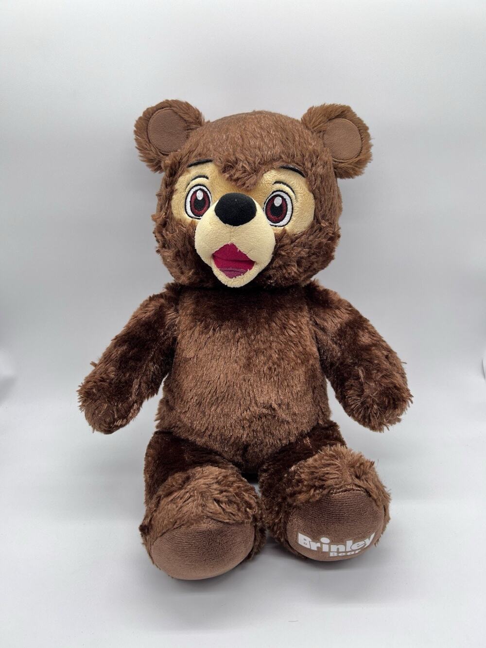 Build A Bear Brinley Bear Teddy Bear Brown Great Wolf Lodge BAB 16” plush